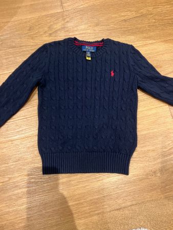 Polo Ralph Lauren Pullover Kinder Grösse 8 Jahre Dunkelblau