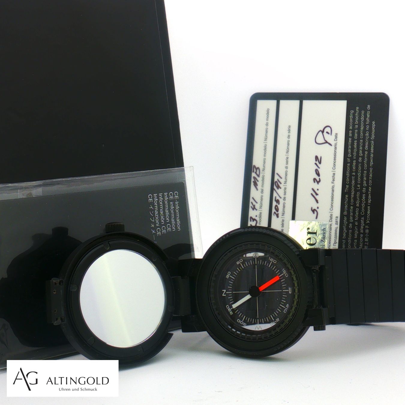Porsche Orologi: PORSCHE DESIGN HERITAGE COMPASS 6520.13.41 LIMITED EDITION – Usato da St. Gallen venduto da Altingold 5