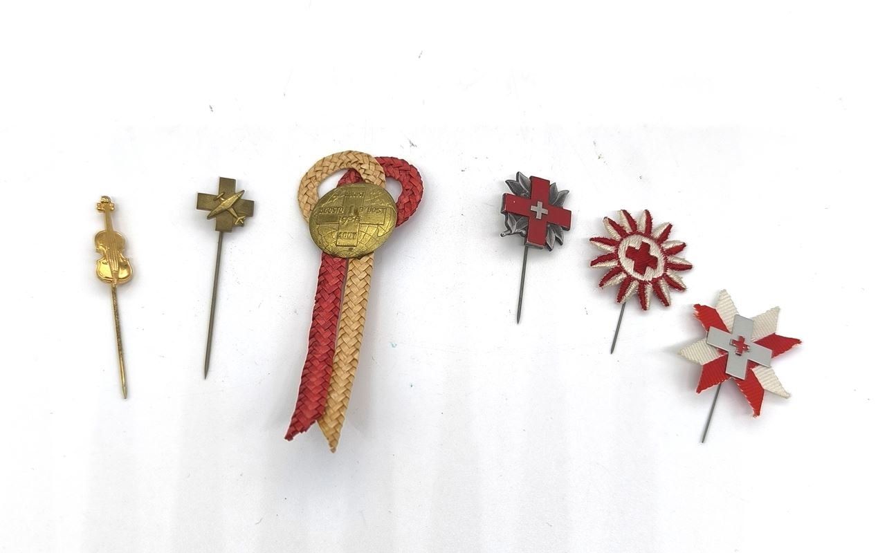 Plaketten & Abzeichen: Lot Pins 32 Stück – Gebraucht aus Rüti ZH von Restwert_Rueti_ZH 5