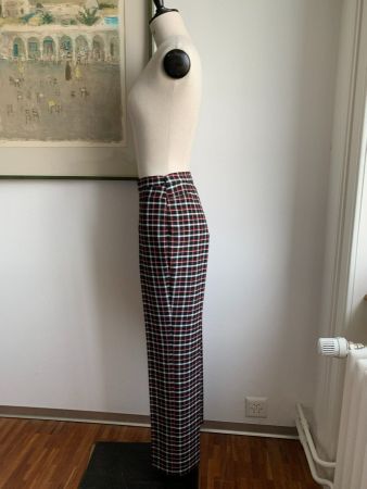 AKRIS punto: Neu/ungetragen - Lässige karierte Hose, 36