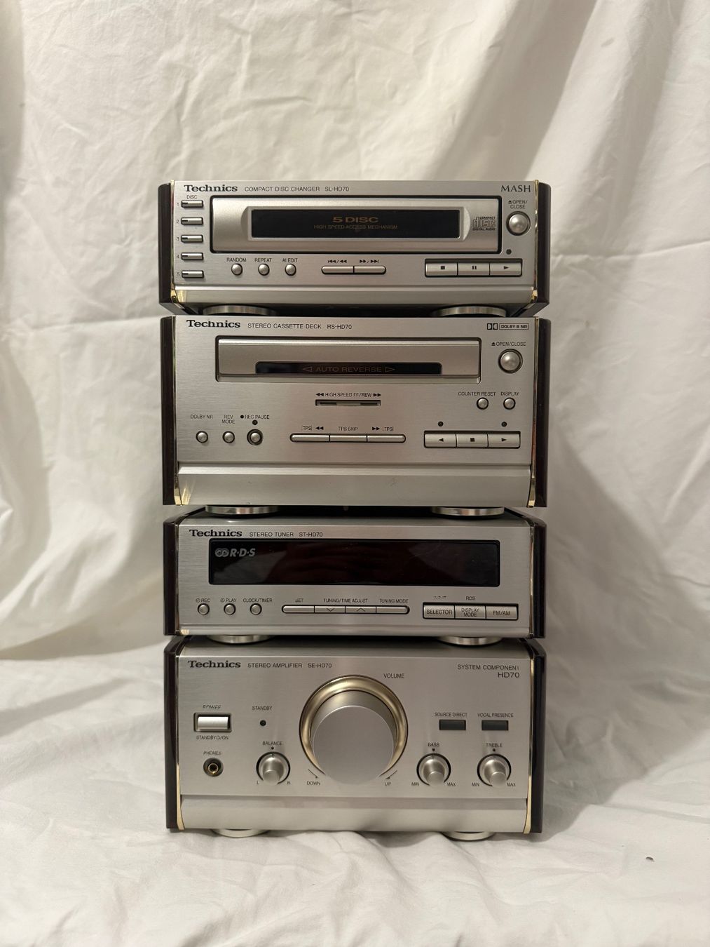 Chaîne Hi-Fi Vintage Technics Série HD70 | (4 Éléments) (Gebraucht) in ...