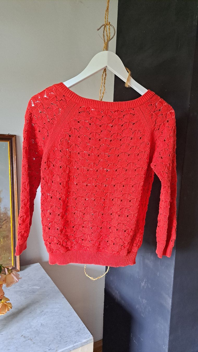 Zara Pulls & Sweat-shirts: ZARA KNIT Lochstrick Pullover Pulli S 36 38  – D'occasion à Mollis par Fauchi99 5