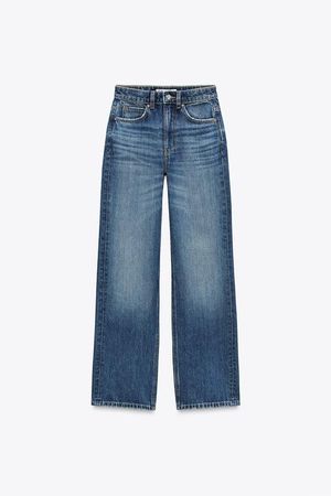 Neue ZARA Wide Jeans, Regular Fit, ungetragen, Grösse 38