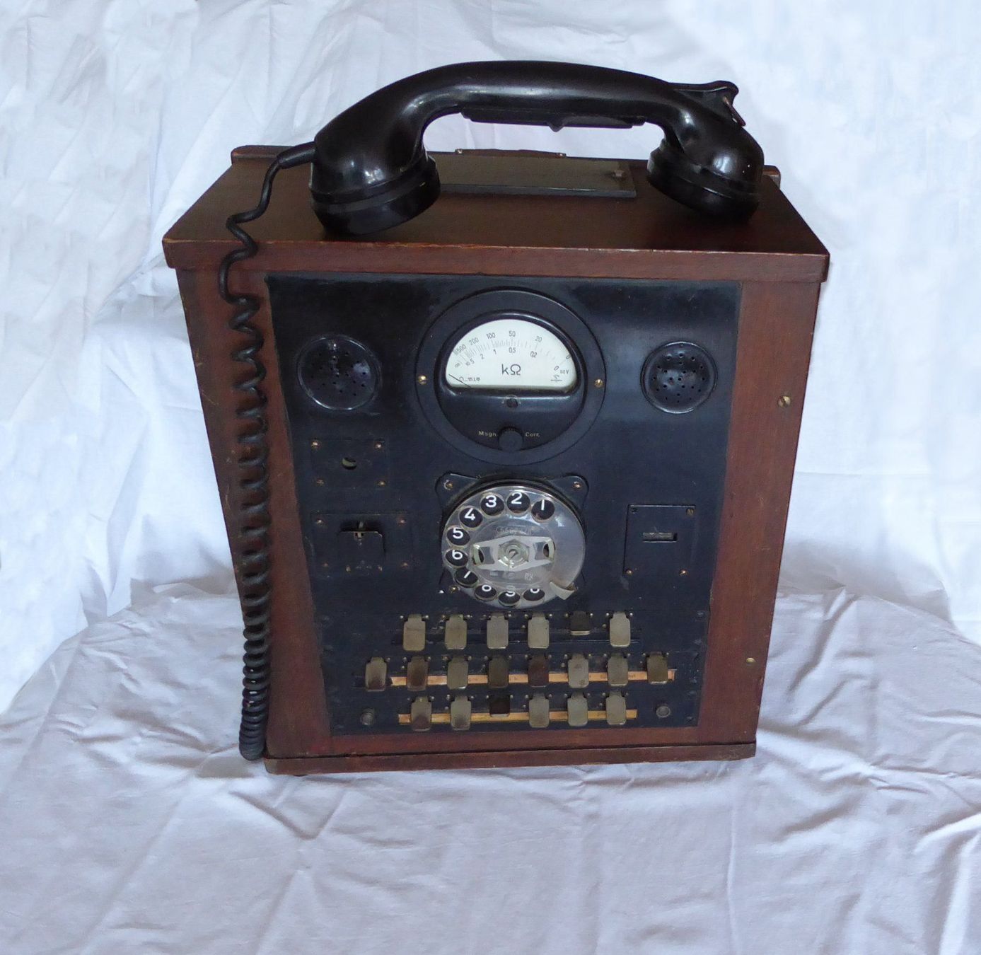 Telefoni: Telefon Mess - und Prüfstation von 1930 – Difettoso da Himmelried venduto da Monetron 6