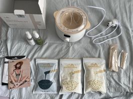 Lifestance Waxing Set mit Zubehör neuwertig