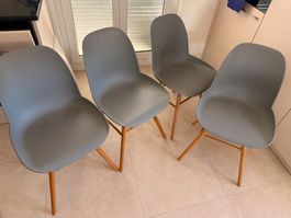 4 Designer Stühle, neuwertig