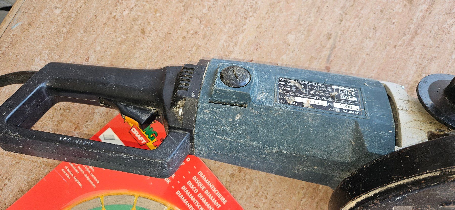 Einhell Tous les outils: 2 HAND TRENNSCHEIBE – D'occasion à ZIHLSCHLACHT par Raja9 1