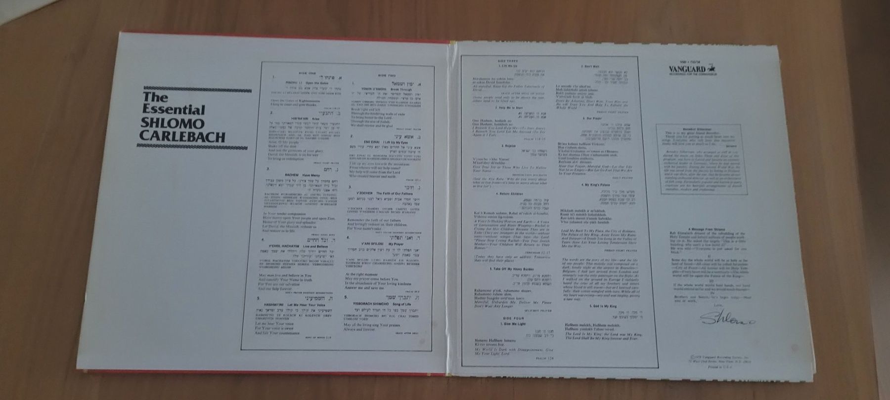 Dischi in vinile: DLP  Shlomo Carlebach – Usato da Martigny venduto da MZ-67 1