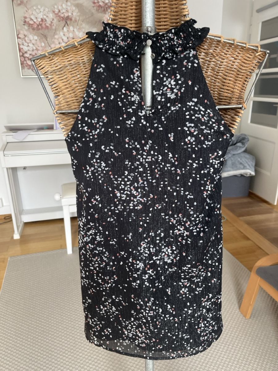 Esprit Top: Sommer-Top mit Punkte-Muster, Esprit, XS – Usato da Solothurn venduto da Bobesch08 4
