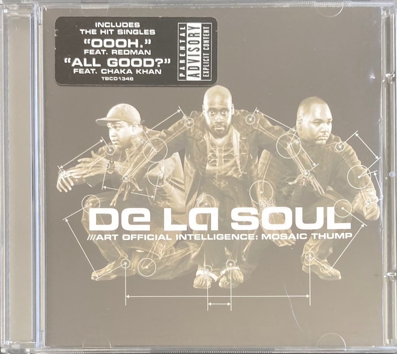 CD: DE LA SOUL - ART OFFICIAL INTELLIGENCE: MOSAIC THUMP – Usato da Poliez-Pittet venduto da Newtown-Records
