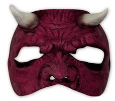 Teufelsgesicht Halbmaske Mephisto