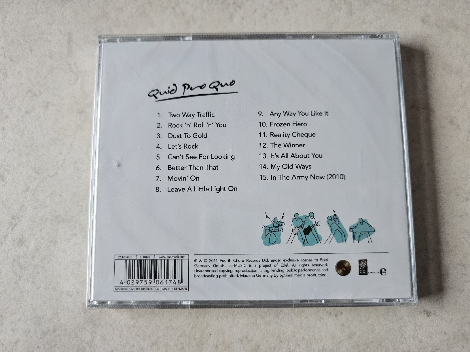 CD: Status Quo  -  Quid Pro Quo  /  Fabrikneu – Nuovo e nell'imballaggio originale da Schneisingen venduto da backstore24 1