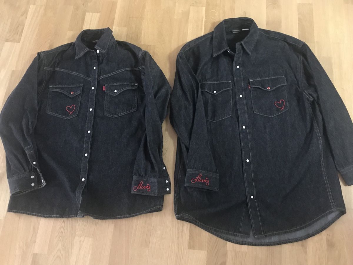Levi's Lotti di vestiti: Levi's Jeanshemden ,Partnerlook Western Style – Usato da Dübendorf venduto da nela123