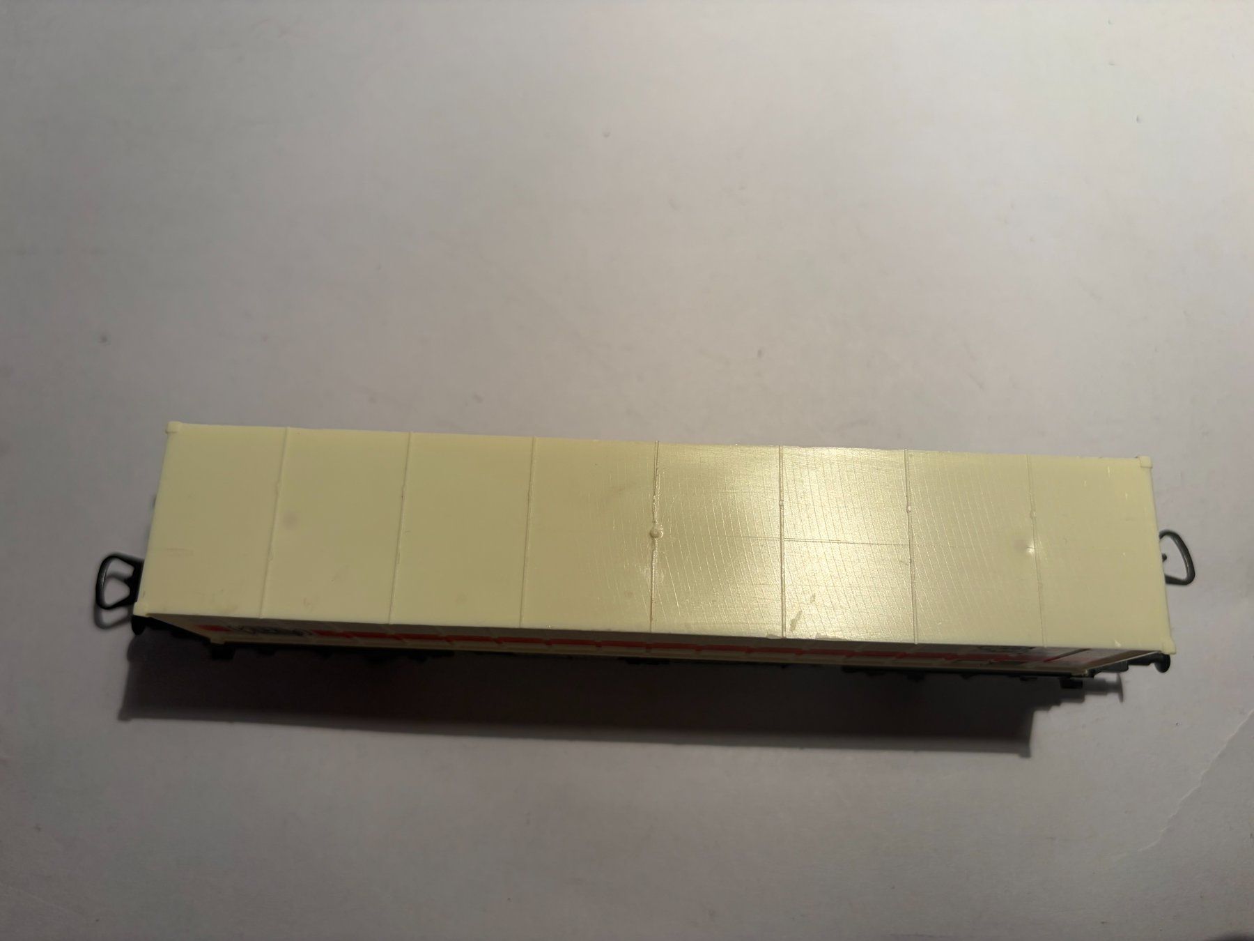 Lima Modelleisenbahnen: Lima Containerwagen DB weiss, DC Achsen – Gebraucht aus Buchrain von Modellbahn11 4