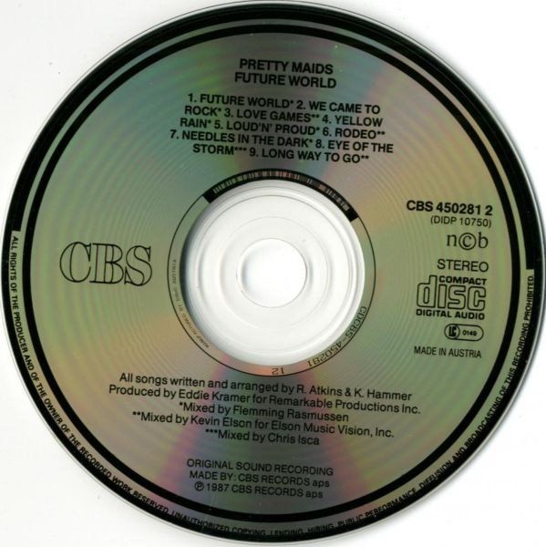 CD: Pretty Maids – Future World – Usato da Gingins venduto da Demonseed 1