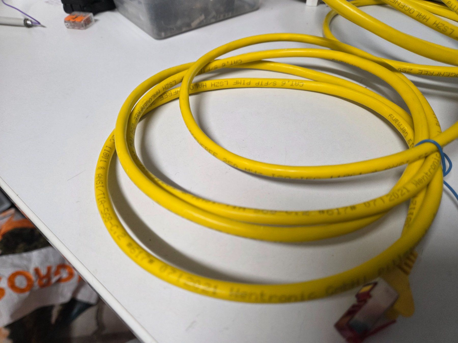Cavi: Patchkabel ukv Netzwerkkabel 2m Cat.6 Cat6 ethernetkabel – Usato da Zürich venduto da Alibaba1234 1