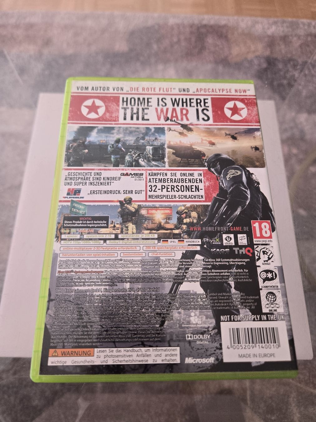 Jeux: Homefront Xbox 360  – D'occasion à Bussigny par Kfdlt 1