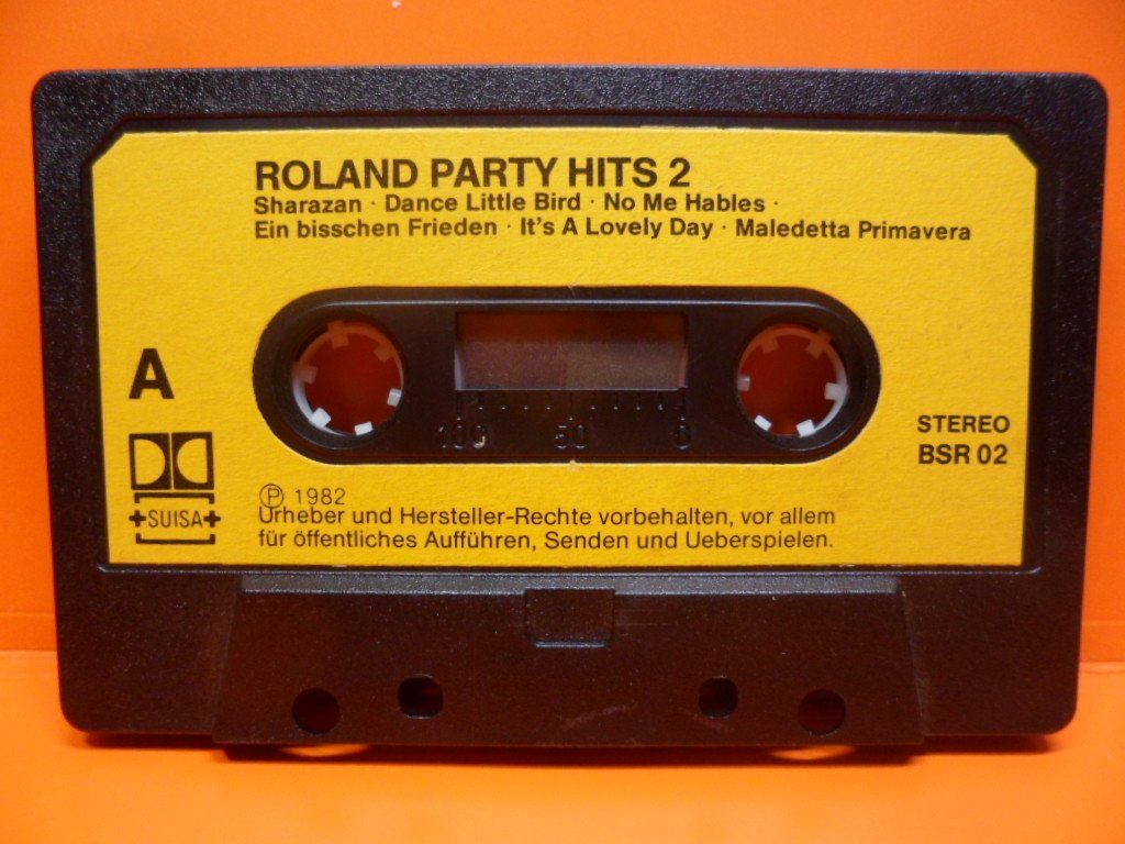 Kompaktkassetten: ROLAND    Party - Hits  2 – Gebraucht aus Langnau i. E. von gf2_29jt 3