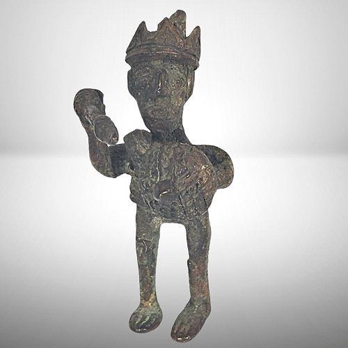 Figuren: 🗿 Afrikanische Bronze Kriegerfigur – Benin Stil ✨ – Gebraucht aus Saland von EDI_Saland 6