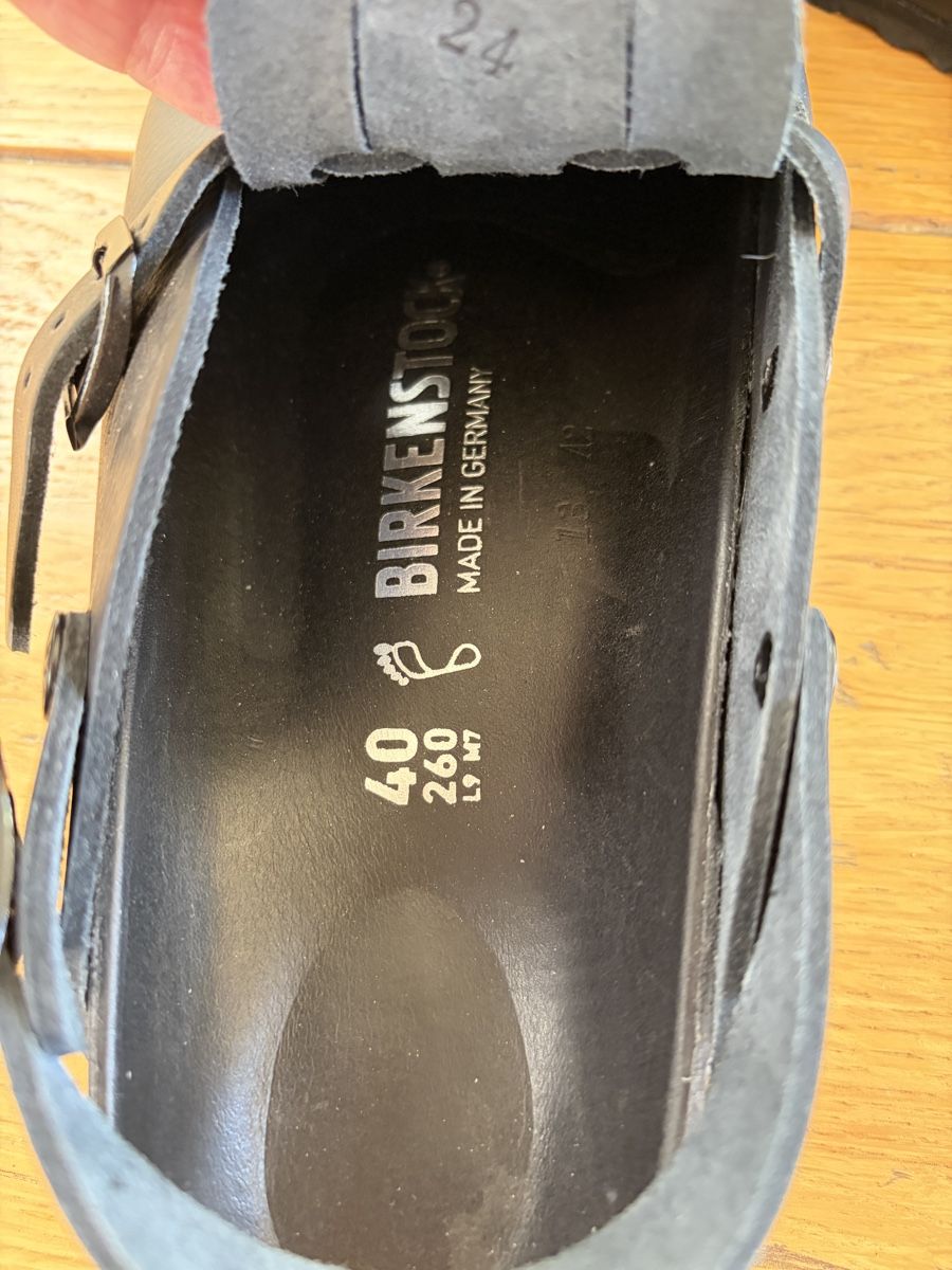 Birkenstock Scarpe da uomo: Birkenstock, NEU, Grösse 40 – Nuovo (secondo la descrizione) da Madetswil venduto da Steppenwolf. 5
