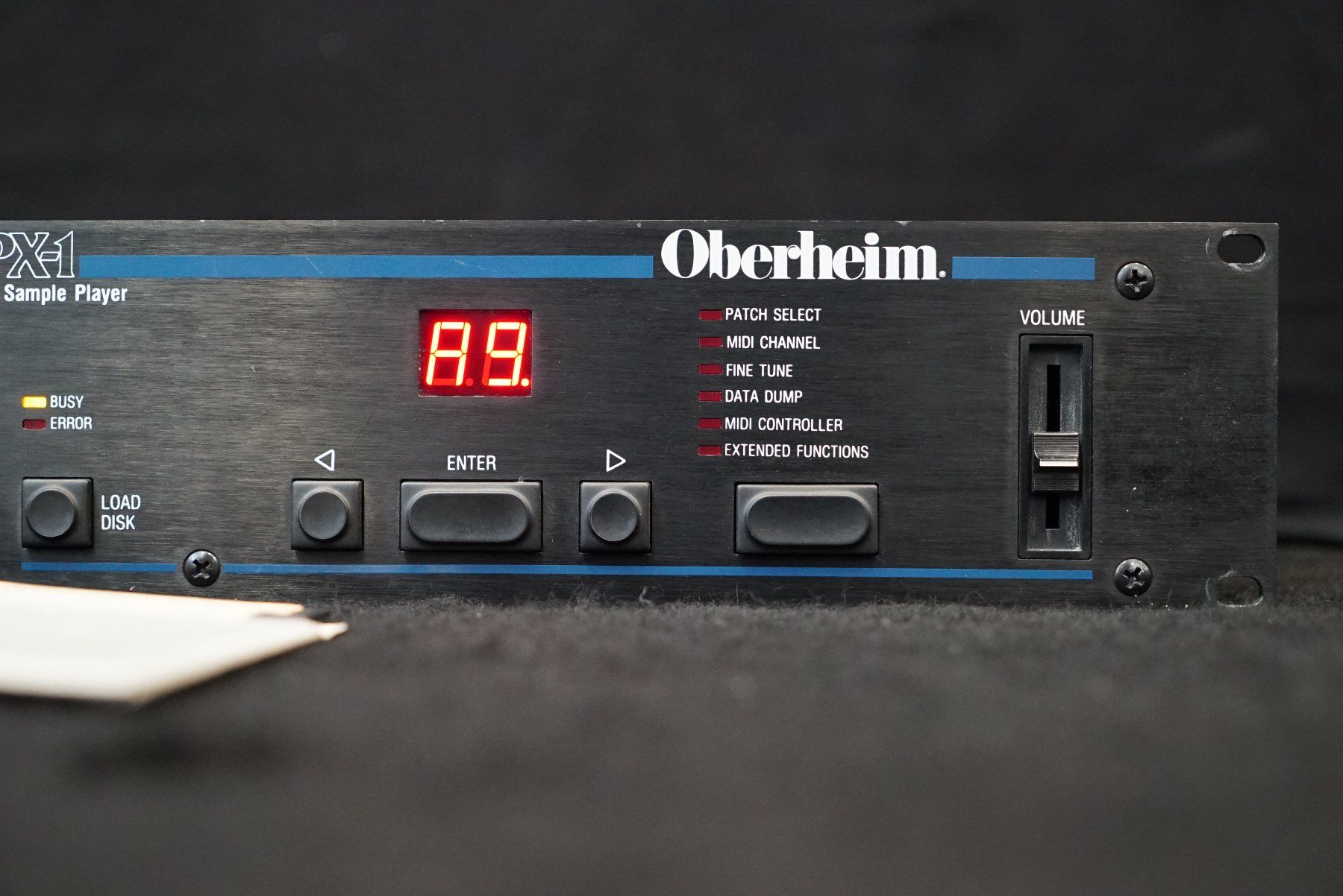 Oberheim Electronics Musikinstrumente: Oberheim DPX-1 8-Voice Digital Sample Player viele Disketten – Gebraucht aus Ortschwaben von Musictrade 1
