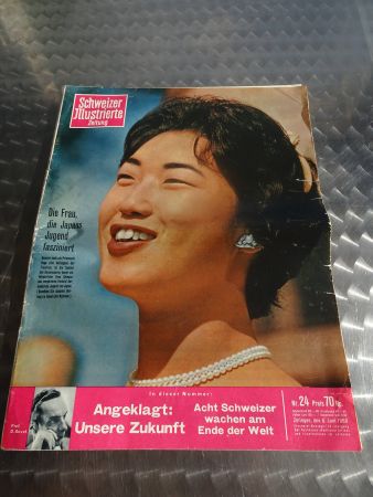 Schweizer Illustrierte Zeitung vom 6. Juni 1960 Vintage