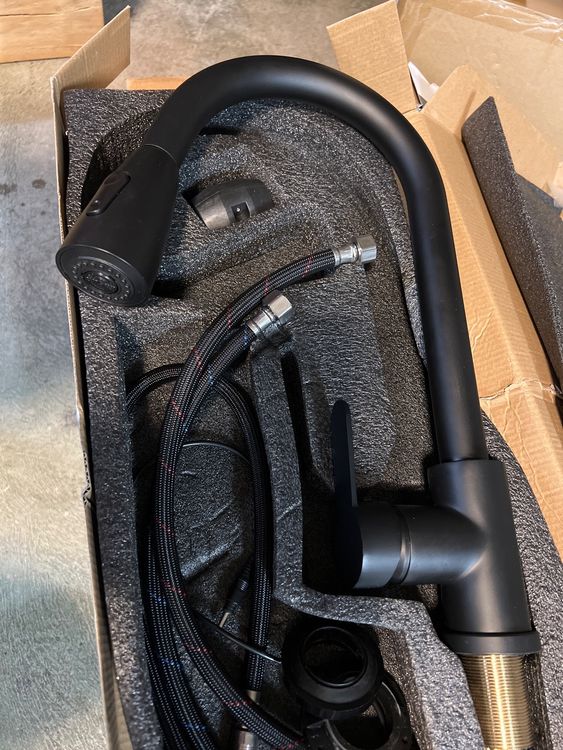 Küchen Wasserhahn mit Brause und Schlauch Kaufen auf Ricardo