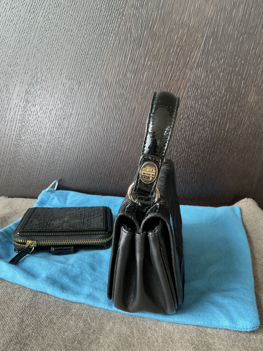 Escada Borse da donna: Escada Handbag Set Black Leather Gold Details Chic – Nuovo (secondo la descrizione) da Bäch SZ venduto da ValentinaKH 3