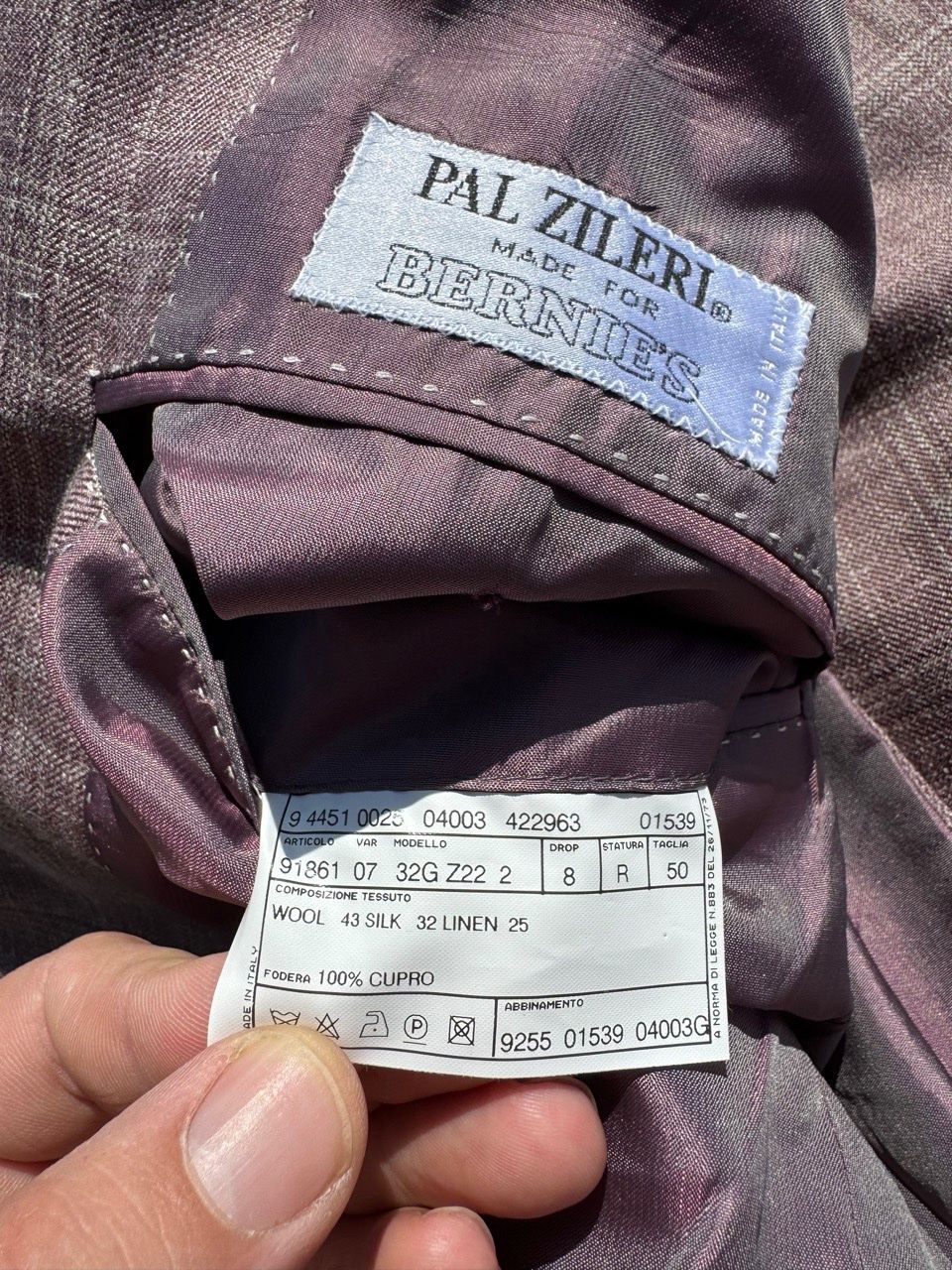 Giacche: Pal Zileri Jacket, Wolle / Seide / Leinen – Usato da Schlieren venduto da Timsonsan 5