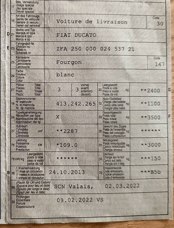 Veicoli da campeggio: Fiat Ducato 150 2.3 JTD VAN aménagé – Usato da Attalens venduto da jea_qdb8 4