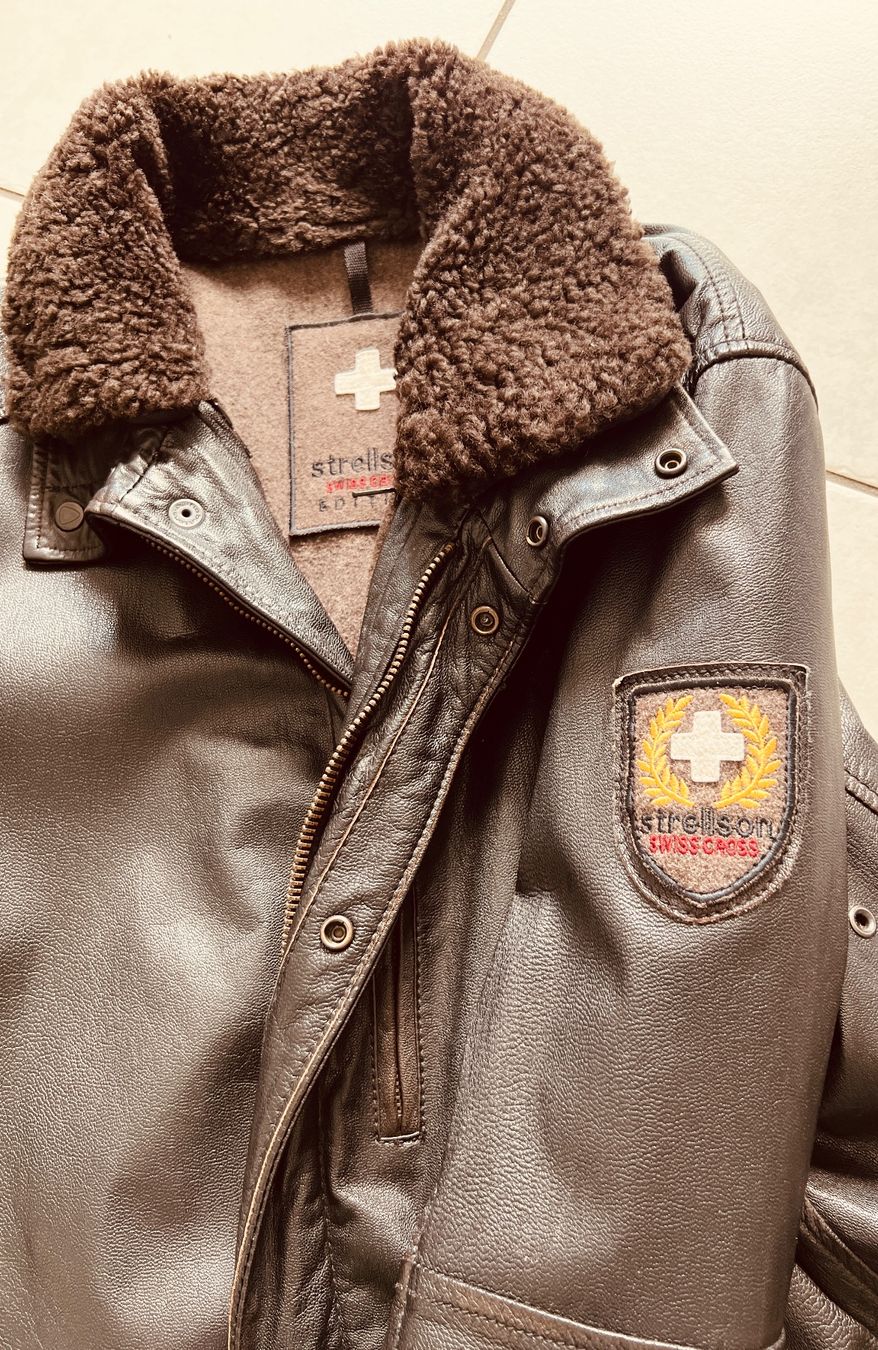 Strellson Giacche: Lederjacke STRELLSON Swiss Cross Edition – Usato da Kappel SO venduto da gepfeli 3