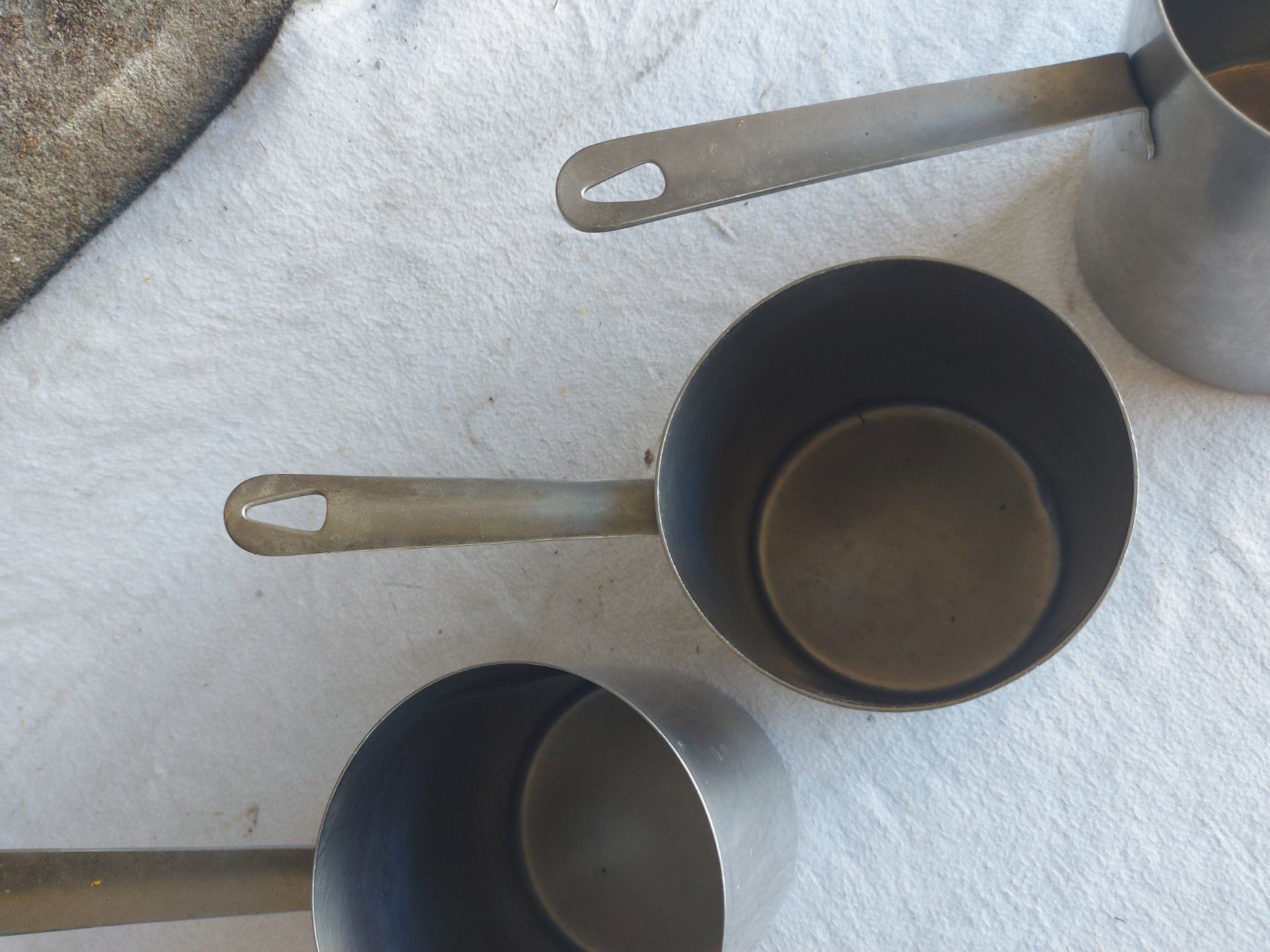 Elettrodomestici da cucina: 3er Set Becher aus Édelstall, Gastro Küche – Usato da Rheinau venduto da profitronic.shop 2