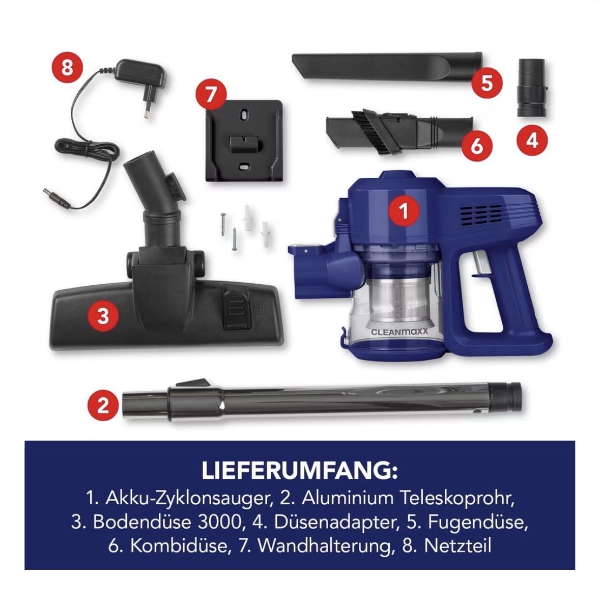 Cleanmaxx Aspirateurs & Accessoires: CleanMaxx Akku-Zyklon – D'occasion à Amriswil par fabiiana_b 2