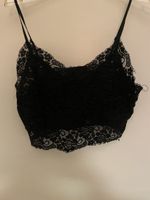 Schwarzes Even&Odd Spitzentop Gr. S - Elegant & Verspielt