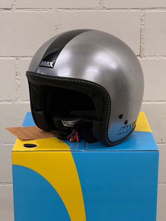 Vespa Helm Maxi Jet Power Naked Cromo (Neu und originalverpackt) in ...