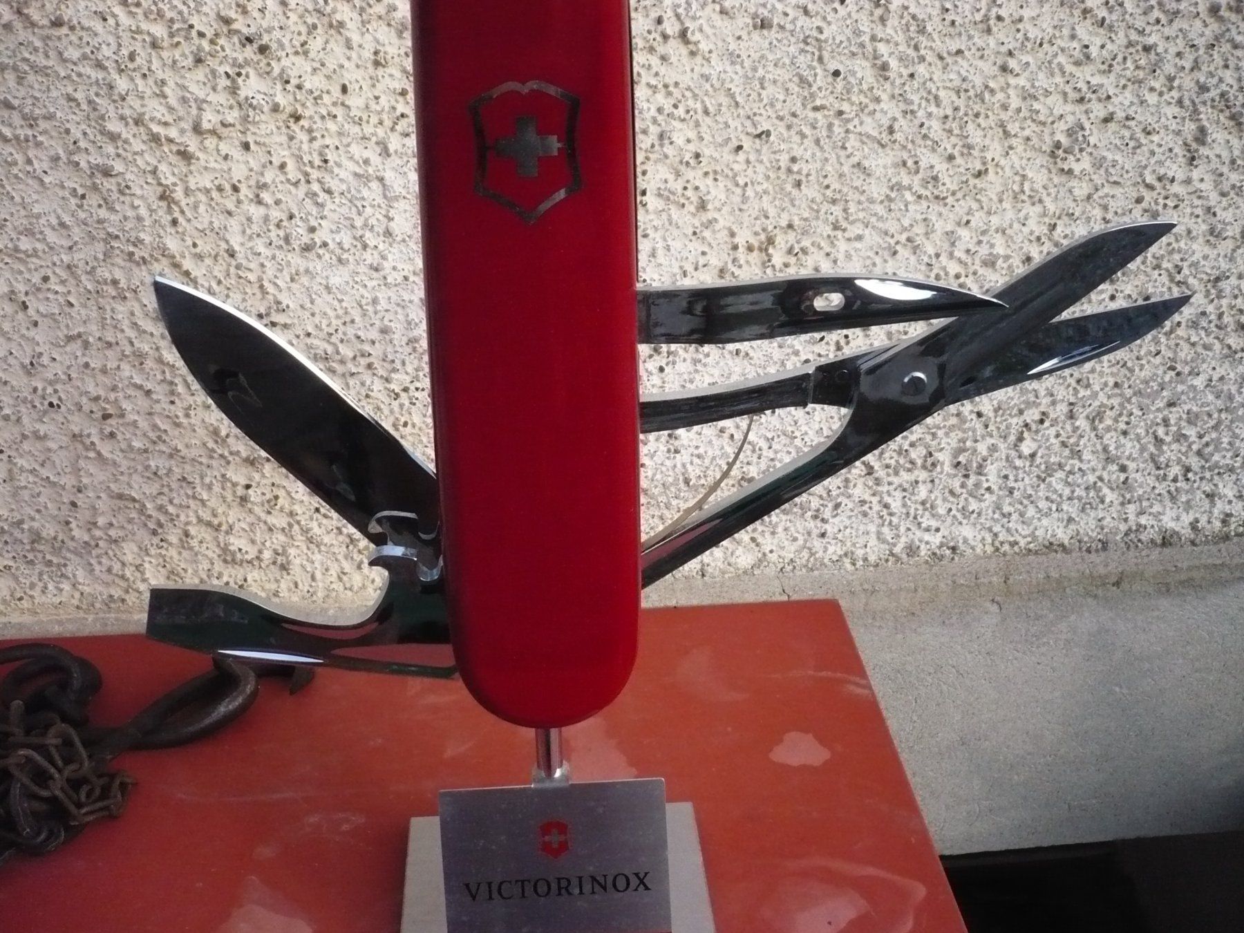Victorinox Taschenmesser: WERBUNG VICTORINOX Taschenmesser – Gebraucht aus Biberist von Urmel 3