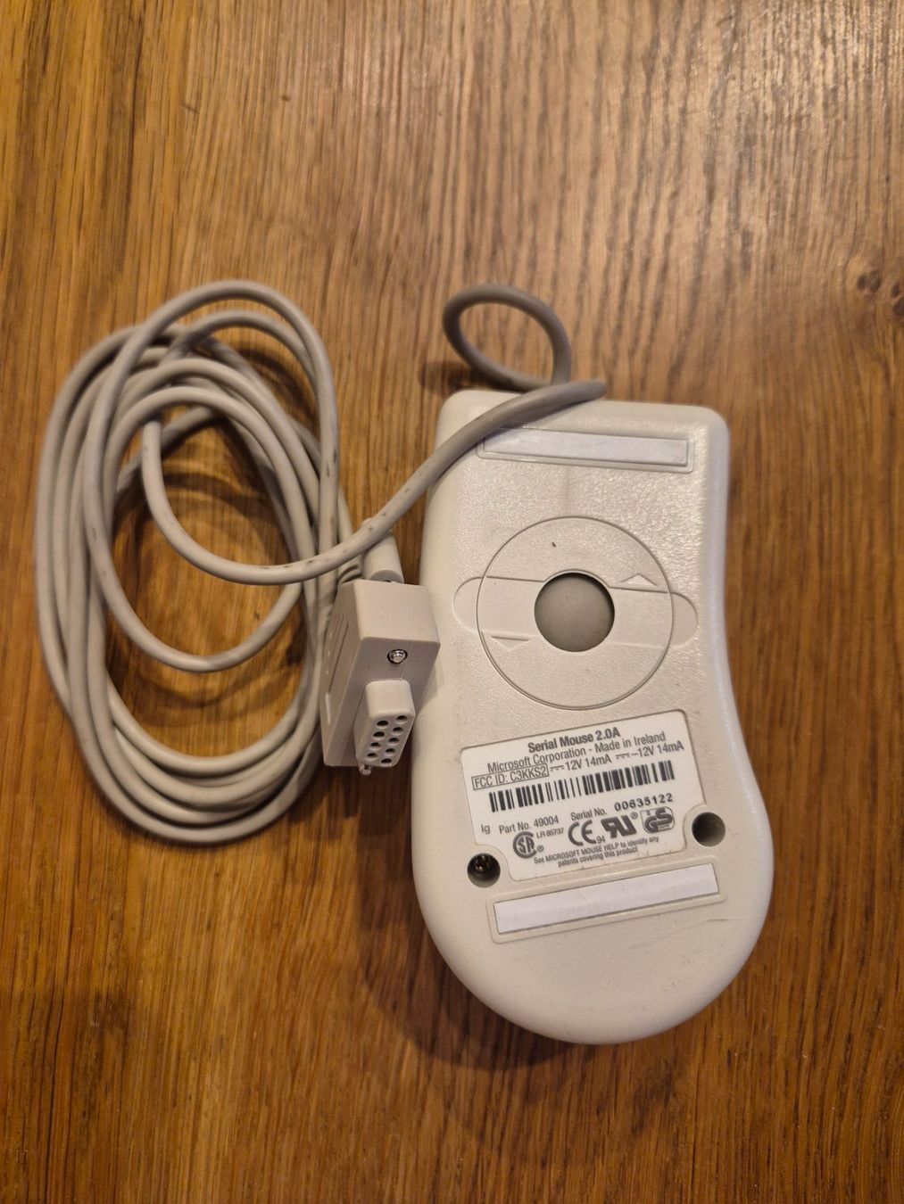 Microsoft Maus: Microsoft Serial Mouse 2.0A – Gebraucht aus Winkel von Heuresis 1