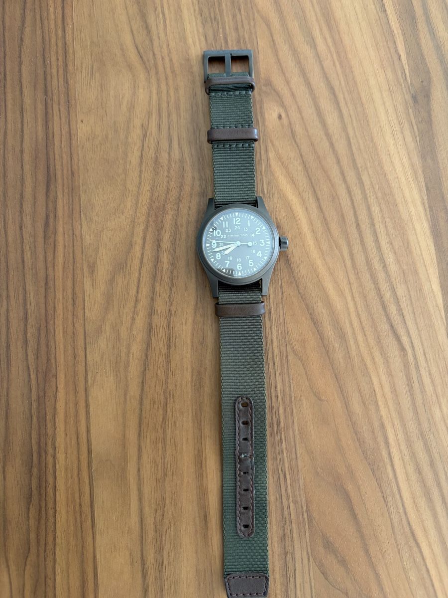 Hamilton Orologi: Hamilton Khaki Field Mechanical 38 mm  – Usato da Derendingen venduto da testasullaluna 1