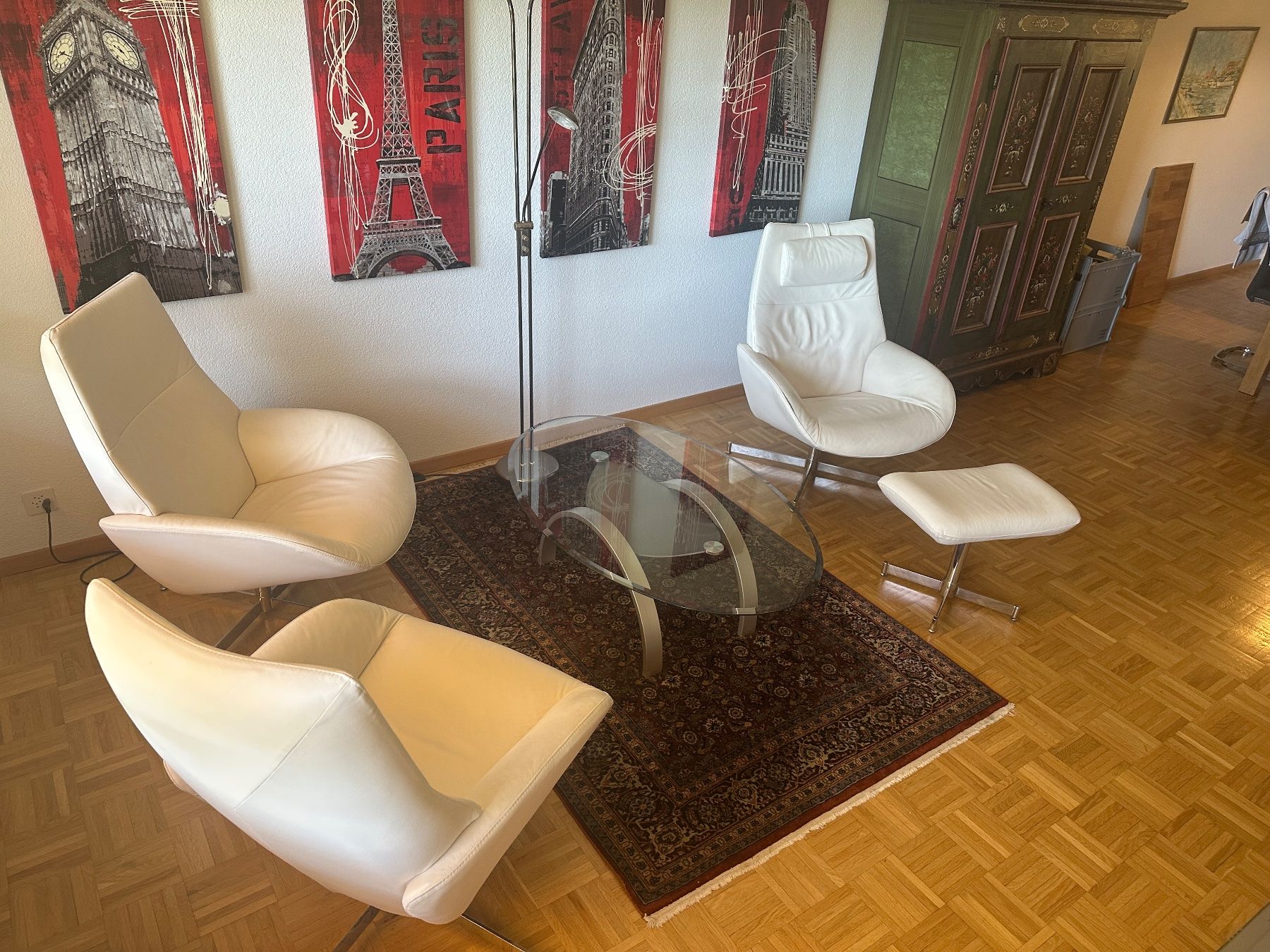 Pfister Sessel: 3 Sessel Oder mit 1 Hocker – Gebraucht aus Belp von Bruno7327 1