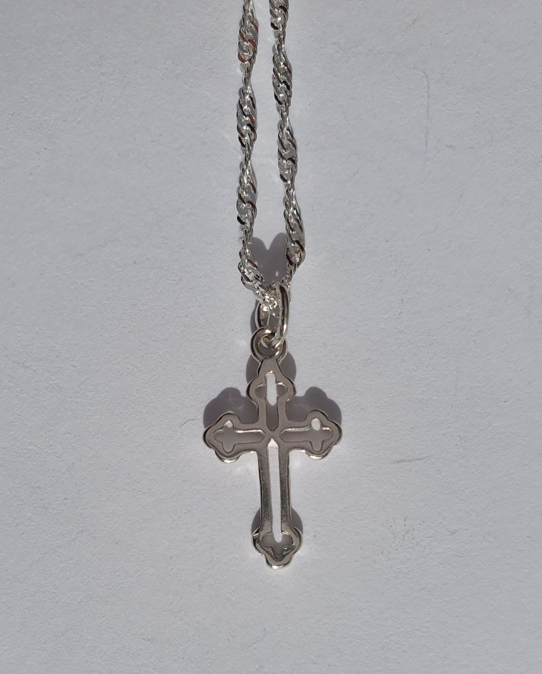 Catenine: Kette mit Kreuz Silber 925 – Nuovo e nell'imballaggio originale da St. Margarethen TG venduto da Schachmatt