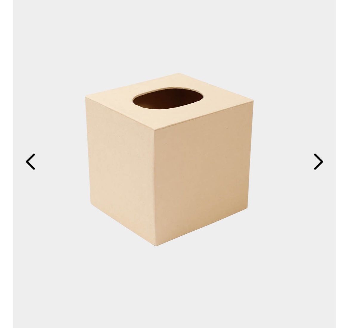 Altro in Decorazioni & Accessori: Boîte à mouchoirs beige  papier mâché – Usato da Lausanne venduto da Molecule11