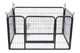 Laufgitter für Hunde massiv 125 x 80 x 70 cm