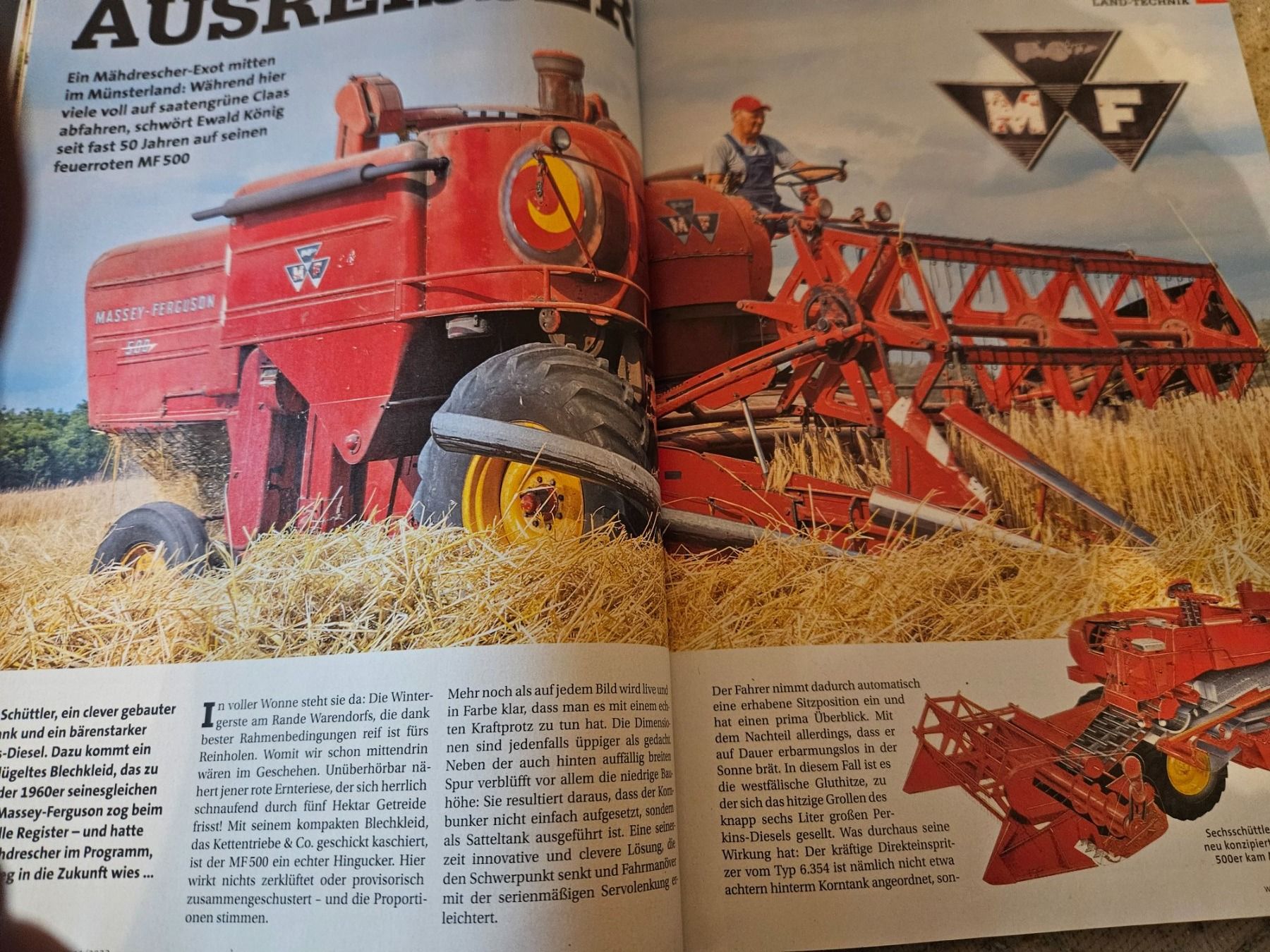 Massey Ferguson Traktoren: Oldtimer Traktor 11/22 Schlüter Steyr 8130 Stock MF Urus xb – Gebraucht aus Flawil von sr1_f6st 4