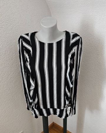MANGO Basics gestreiftes Shirt Gr. S Business Chic