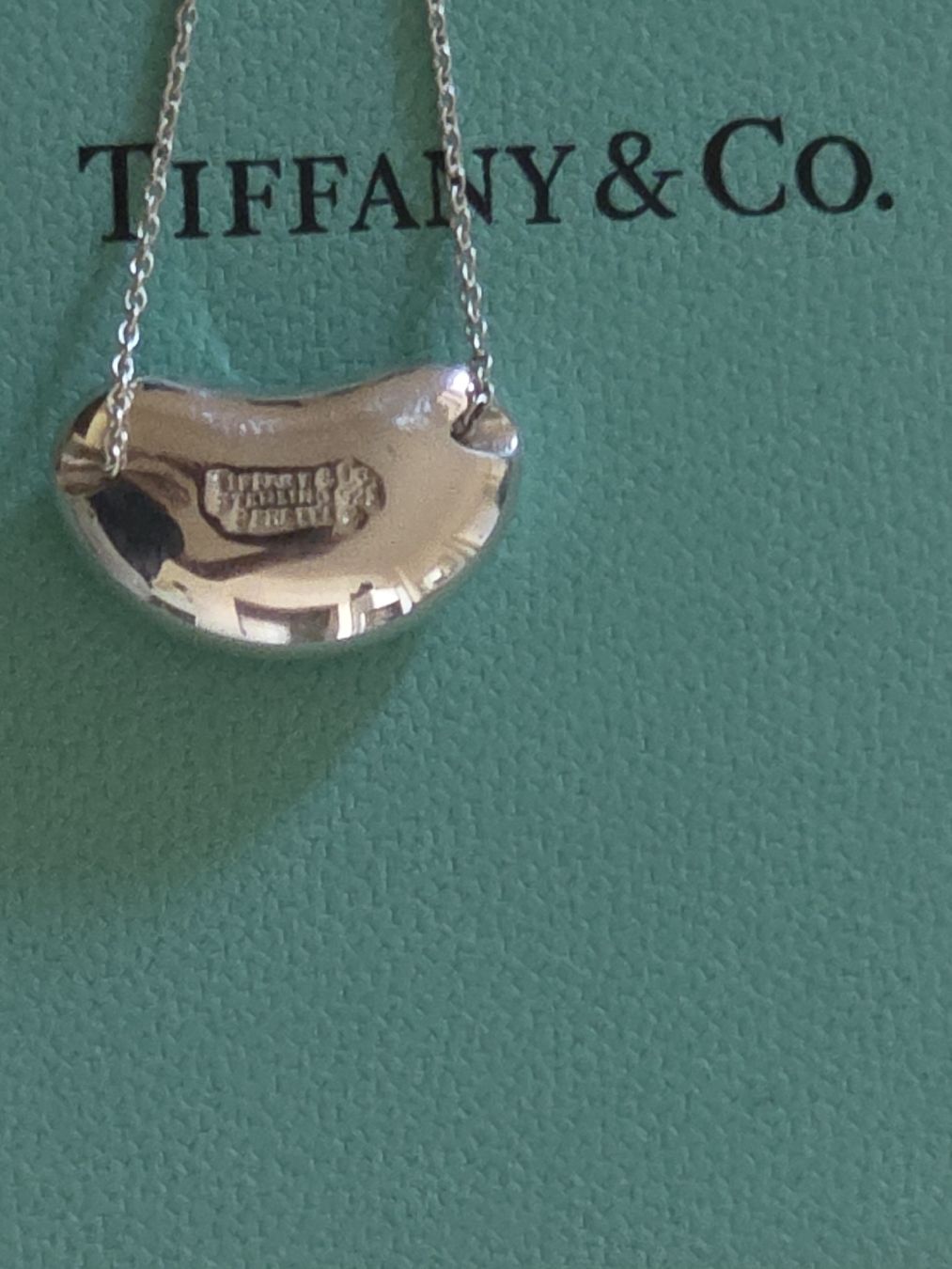 Tiffany & Co. Ciondoli: Tiffany &Co. 925 Silber Bean Kette NP 730 – Usato da Binningen venduto da lieblingsstyle 5