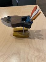 kunst vogel von Oler signiert passt zu kare art deco