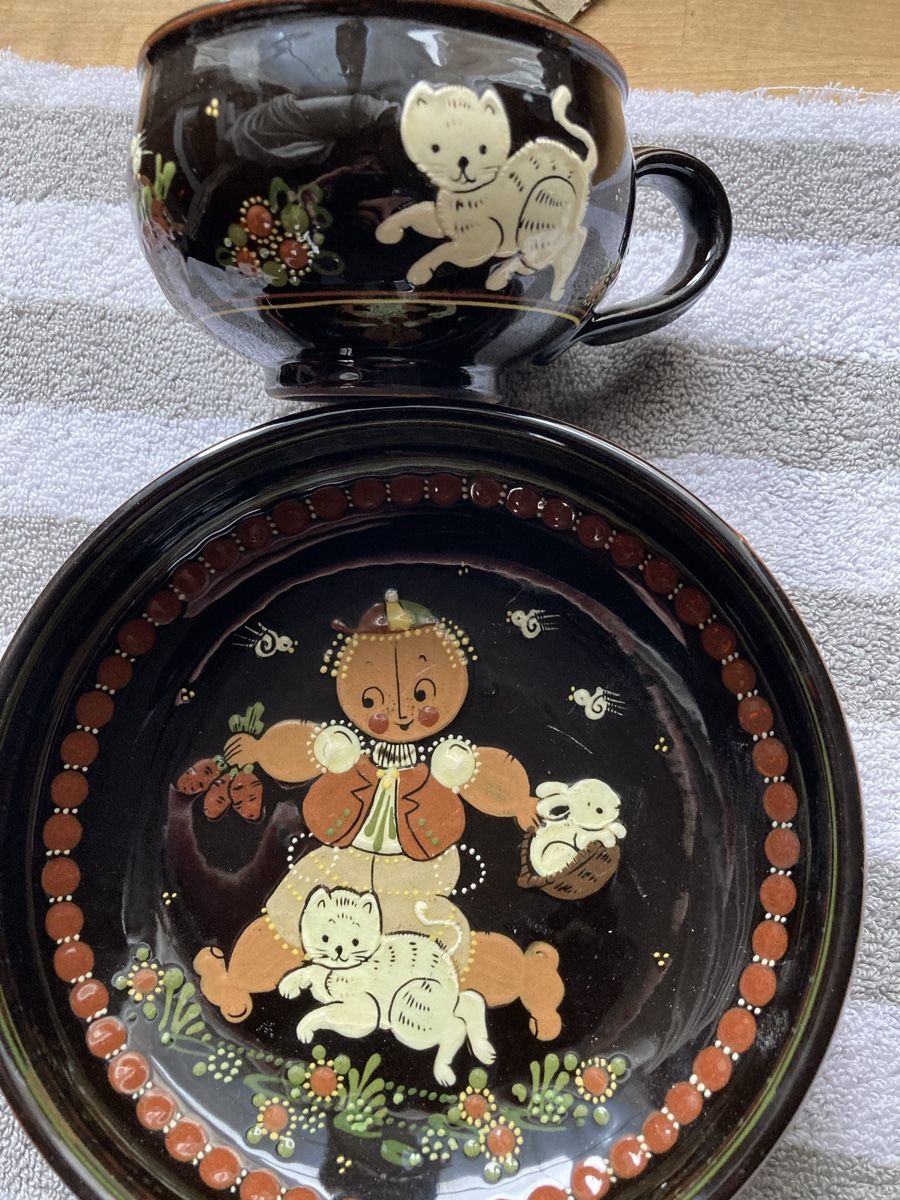 Set di piatti: Ton Schale und Tasse Marco – Usato da Aarwangen venduto da to-hirschi 3