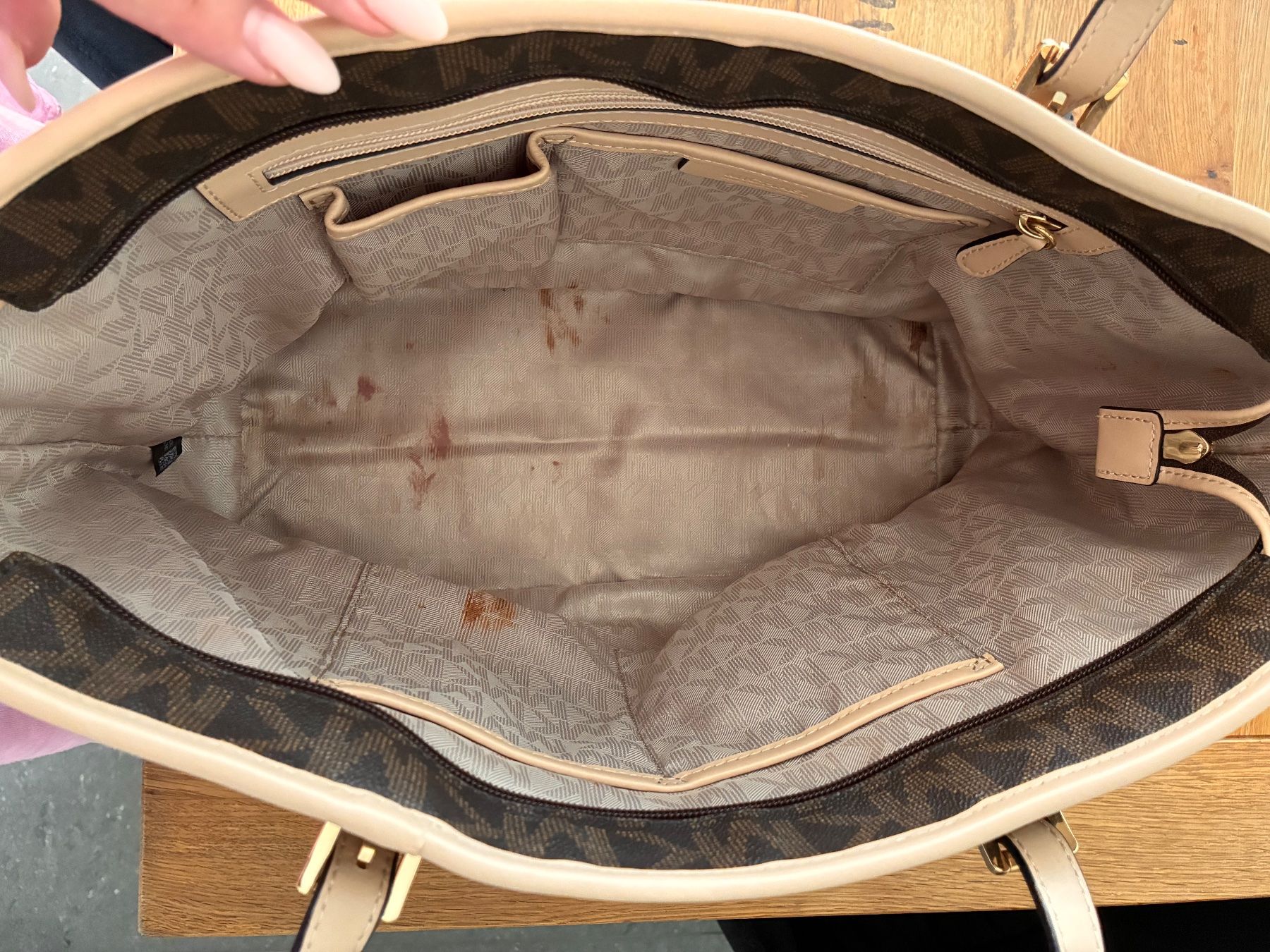 Michael Kors Borse da donna: Michael Kors Handtasche braun used – Usato da Niederwil AG venduto da Ramani_L 3