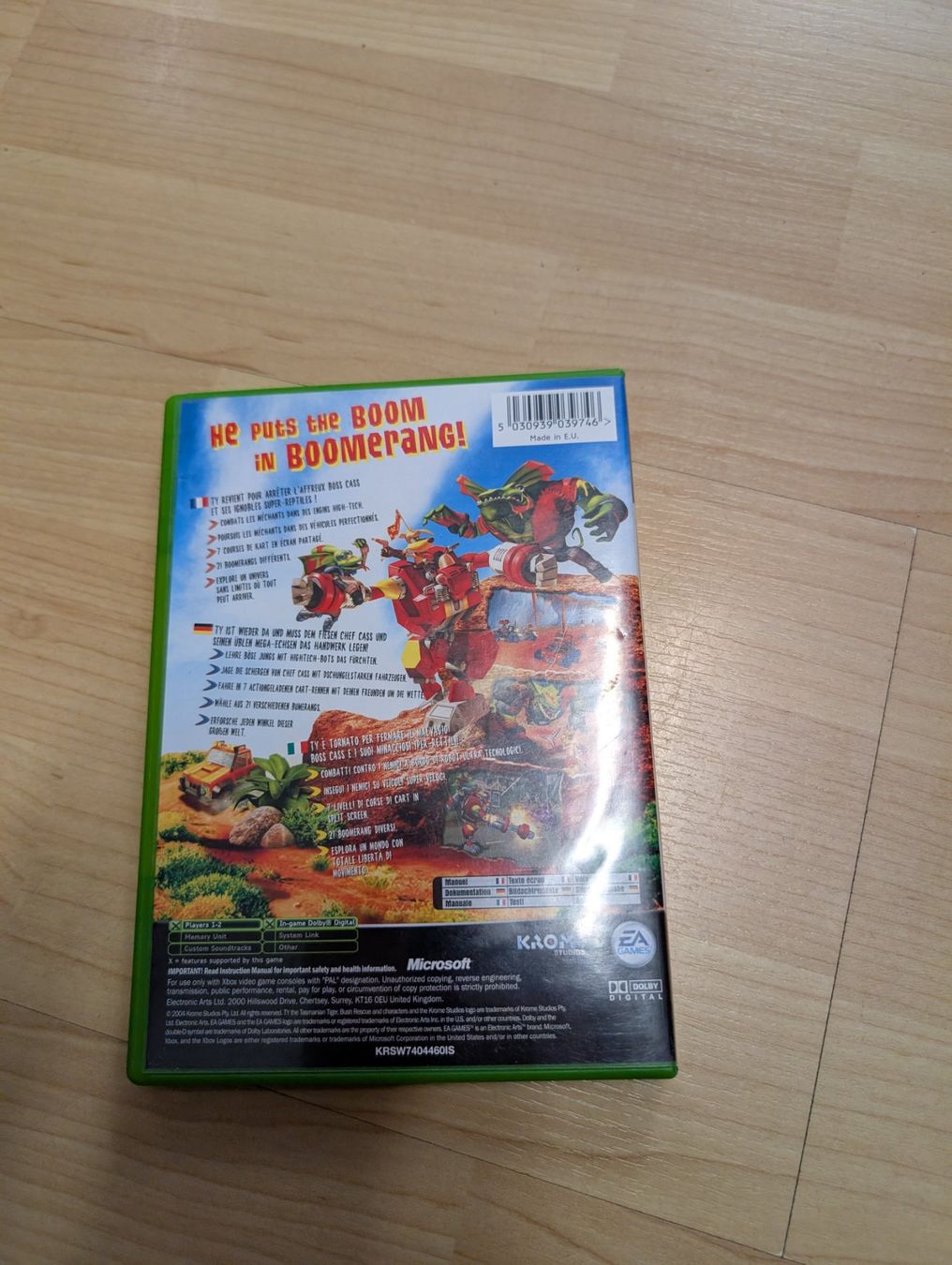 Spiele: Ty the tasmanian tiger 2 Microsoft Xbox – Gebraucht aus Giubiasco von Ticinerd 1