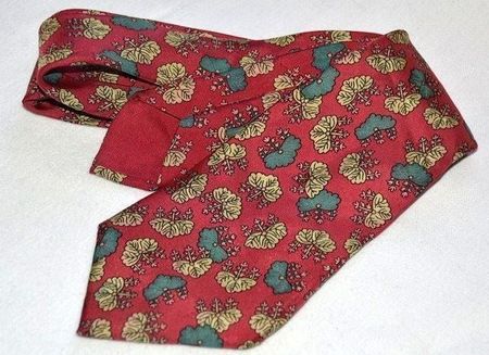 Krawatte / Cravate Hermès  100% Soie/ Seide